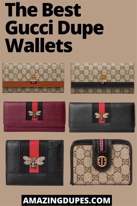 gucci wallet dupe|$20 gucci dupe.